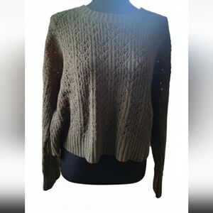 New Womens  Green American Eagle Sweater